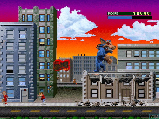 Rampage: World Tour - PS1