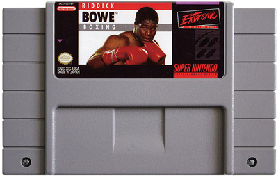 Riddick Bowe Boxing SNES