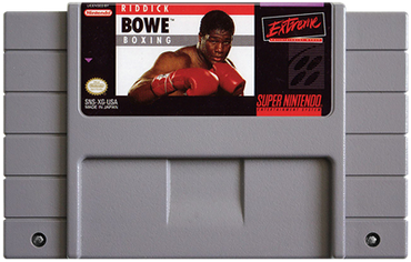 Riddick Bowe Boxing SNES