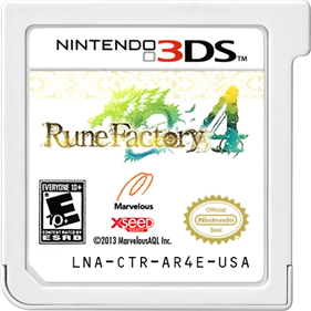 Rune Factory 4 3DS Cartridge Only