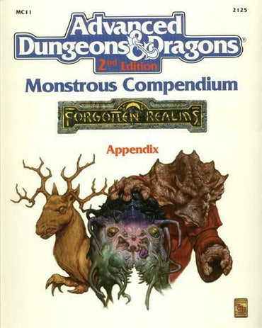 2E Monstrous Compendium MC11 2125