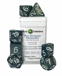 Dice Set - Set of 7 - Role 4 Initiative