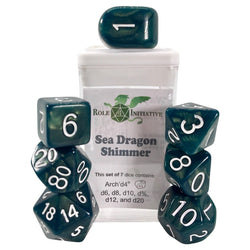 Dice Set - Set of 7 - Role 4 Initiative