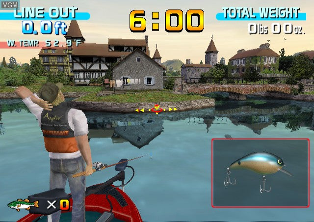 Sega Bass Fishing - Wii Original