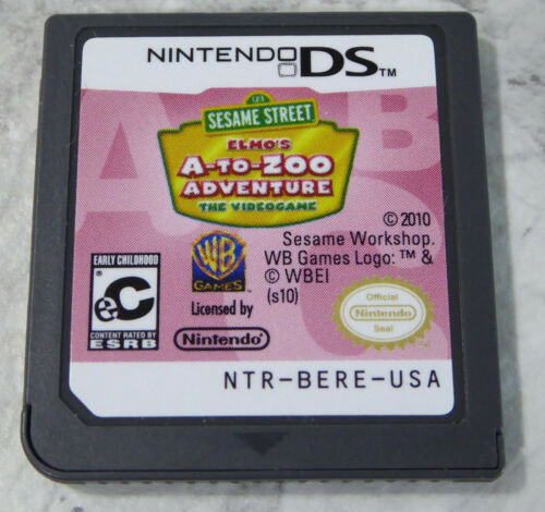 Sesame Street: Elmo's A-To-Zoo Adventure DS Cartridge Only