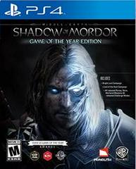 Shadow of Mordor Game Of The Year Edition GOTY - PS4