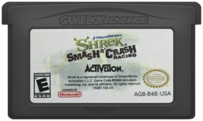 Shrek Smash n' Crash Racing GBA