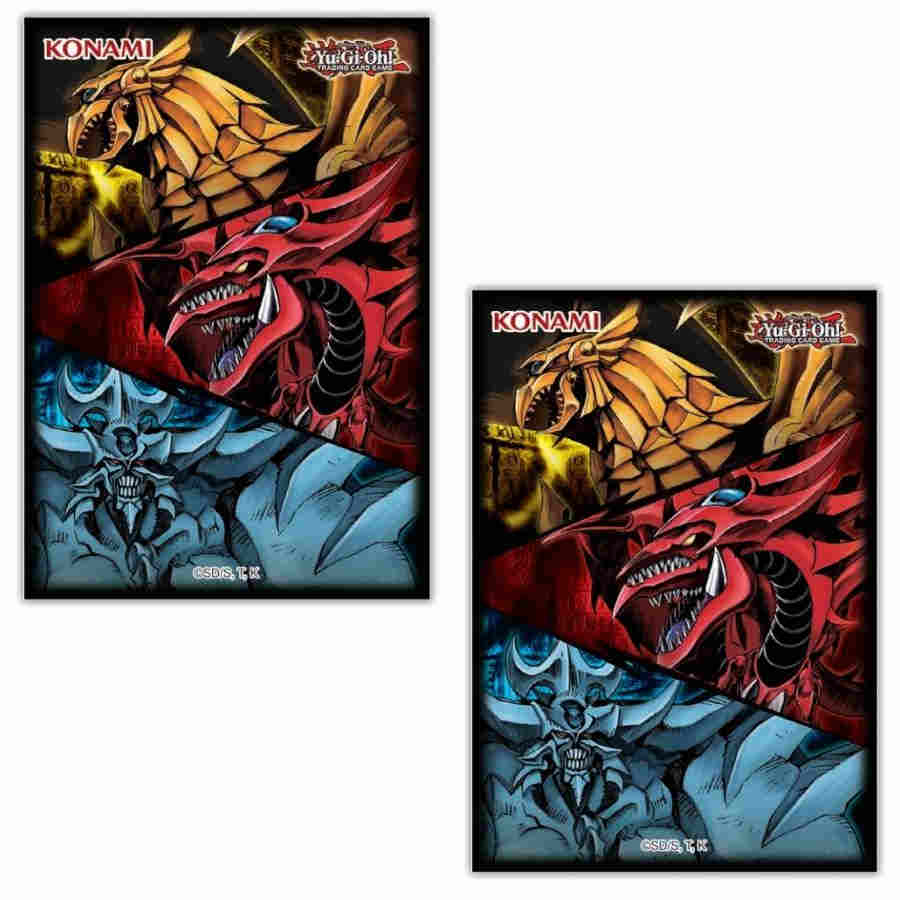 Slifer, Obelisk, and Ra - YuGiOh Card Sleeves