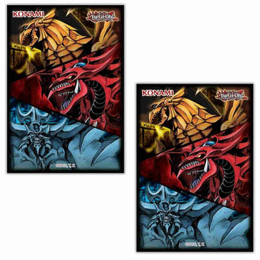 Slifer, Obelisk, and Ra - YuGiOh Card Sleeves