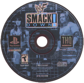 WWF SmackDown (PS1, Sony PlayStation 1) Disc Only WWF SmackDown (PS1, Sony PlayStation 1) Disc Only