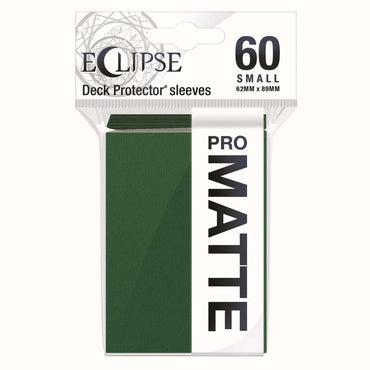 Small Eclipse Pro Matte Sleeves - 60 Count - Forest Green