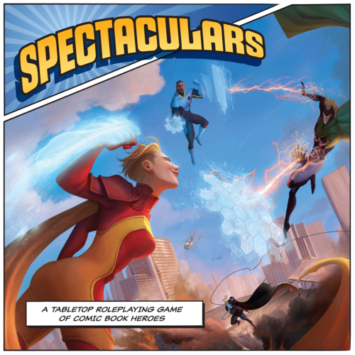 Spectaculars - A Tabletop Roleplaying Game of Comic Book Heroes | Games A Plunder