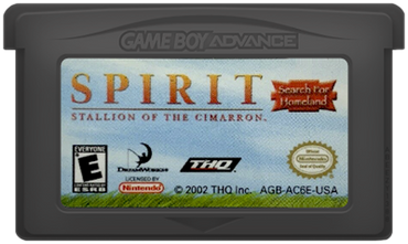 Spirit Stallion of the Cimarron GBA