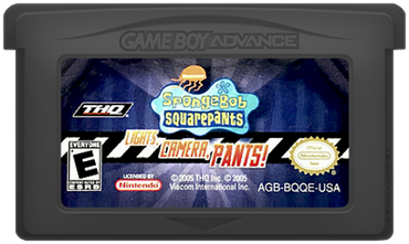 SpongeBob Lights, Camera, Pants! GBA