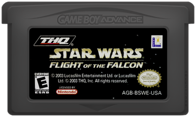 Star Wars Flight of the Falcon GBA