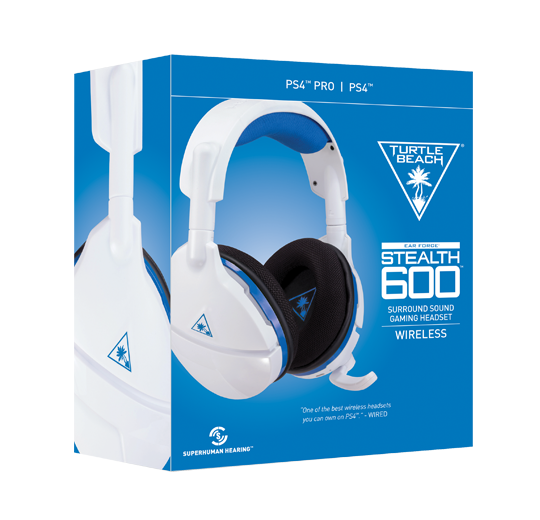 Turtle Beach Stealth 600 White Wireless Headset PS4, PS5