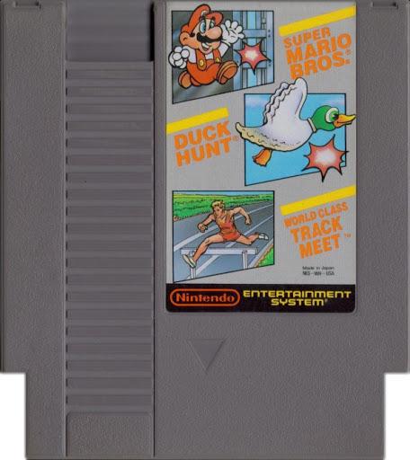 Super Mario Bros. & Duck Hunt & World Class Track Meet NES