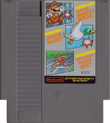Super Mario Bros. & Duck Hunt & World Class Track Meet NES