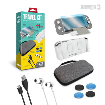 11-In-1 Switch Lite Travel Accessory Kit