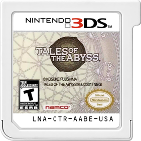 Tales of the Abyss 3DS Cartridge Only