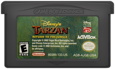 Tarzan Return to  The Jungle GBA
