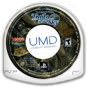 The Legend of Heroes Trails in the Sky PSP Disc Only