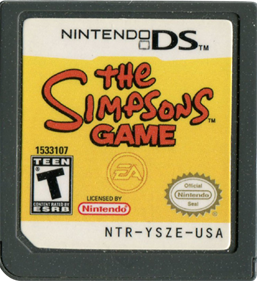 The Simpsons Game DS Cartridge Only