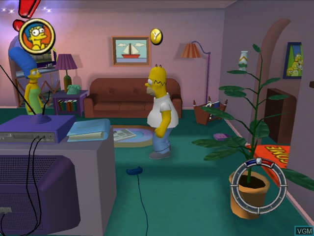 The Simpsons Hit & Run - GameCube