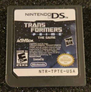 Transformers Prime The Game DS Cartridge Only