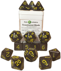 Dice Set - Set of 15 - Role 4 Initiative