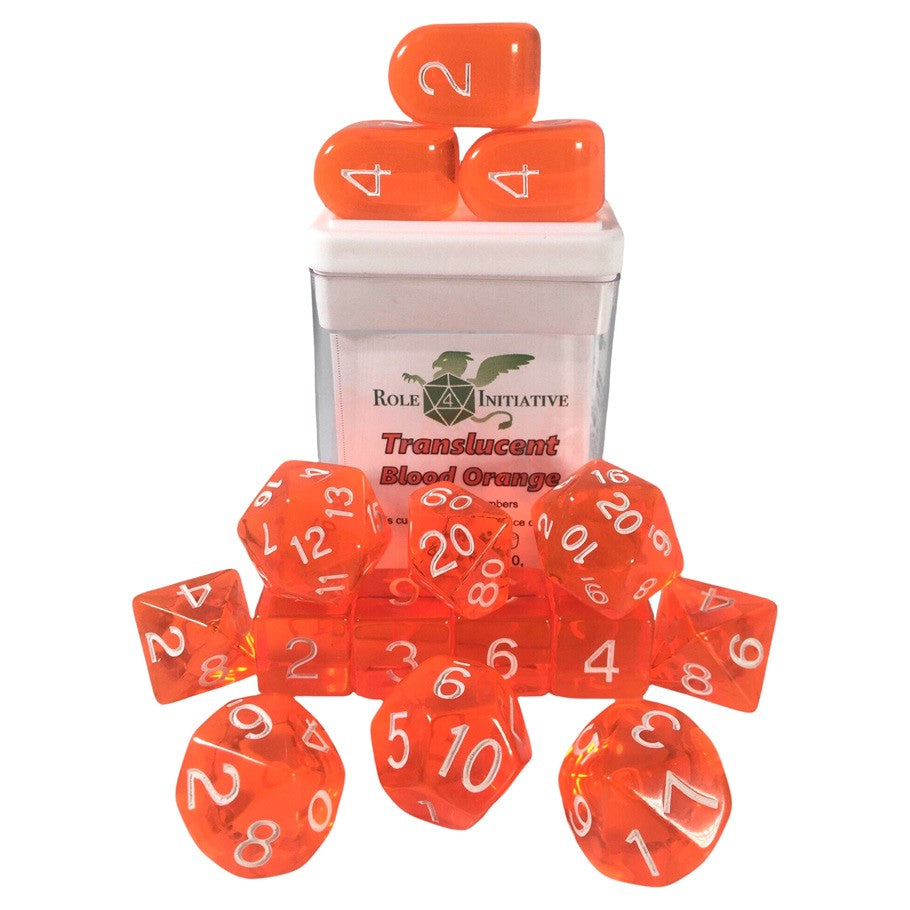 Dice Set - Set of 15 - Role 4 Initiative