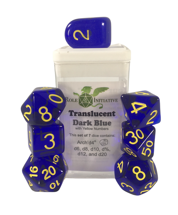 Dice Set - Set of 7 - Role 4 Initiative