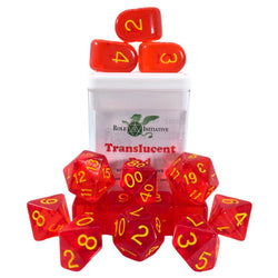 Dice Set - Set of 15 - Role 4 Initiative