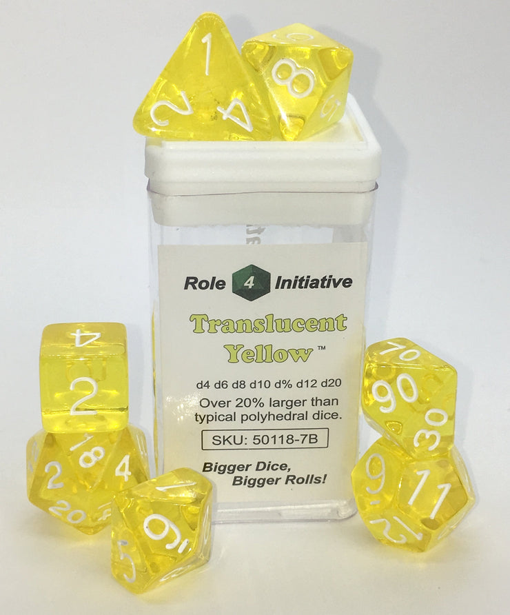 Dice Set - Set of 7 - Role 4 Initiative