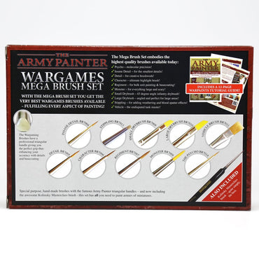 Wargames Hobby Starter Mega Brush Set - The Army Painter