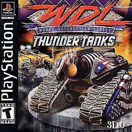WDL - World Destruction League Thunder Tanks - PS1