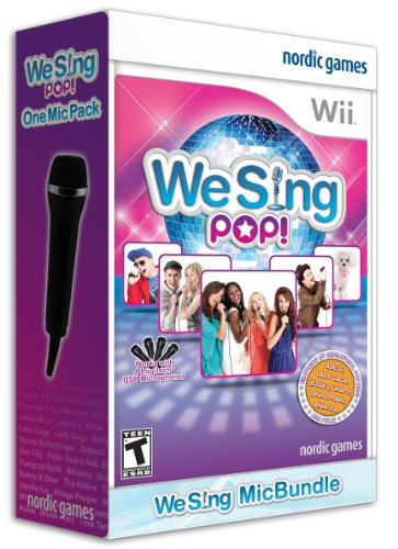 We Sing Pop One Microphone Pack - Wii Original Brand New