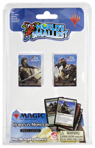 World's Smallest Magic The Gathering Duel Deck - Heroes vs. Monsters