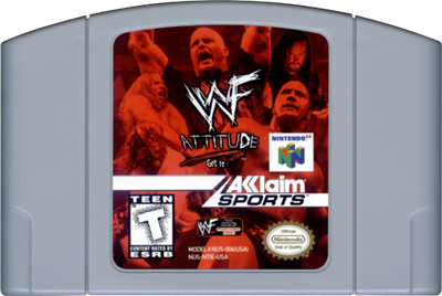 WWF Attitude - N64