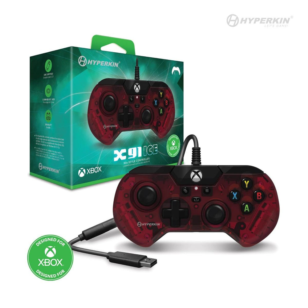 X91 XBox One ICE Wired Controller - XBox One, Series, Windows