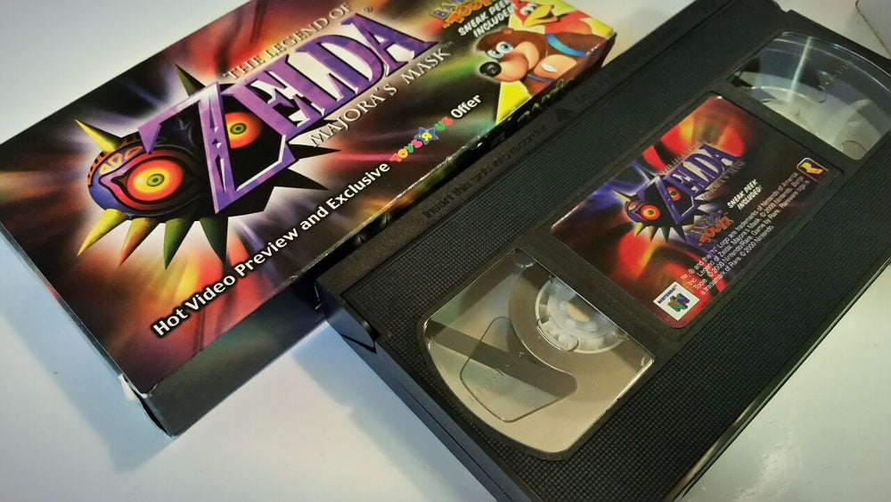 Zelda Majora's Mask VHS