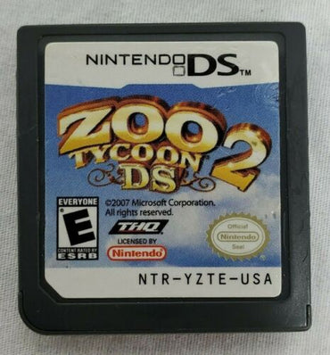 Zoo Tycoon 2 DS Cartridge Only